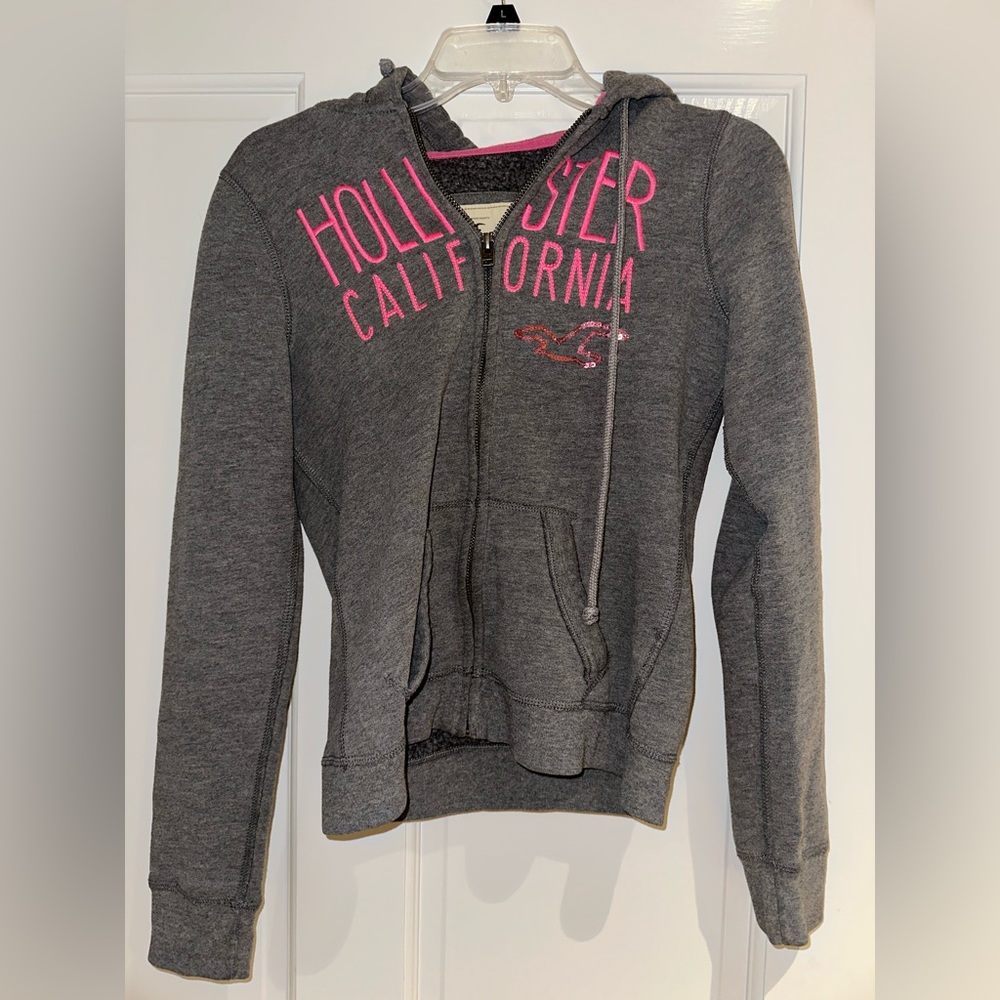 Zip up Hollister Sweatshirt